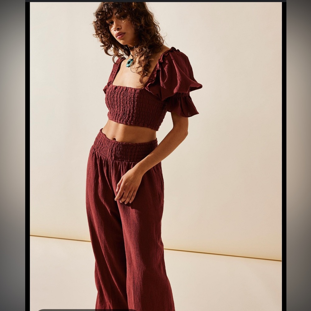 Free people at ease set. Worn once.
